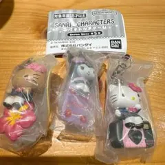 サンリオキャラクターズ 平成ギャルチャーム　日焼けキティ　キティ　クロミ