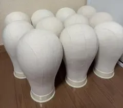 (極美品)アイボリー 布製マネキン 11個セット