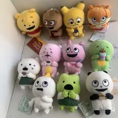 にしむらゆうじ　キャラクターぬいぐるみセット 11体