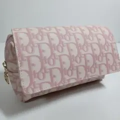 Christian Dior クリスチャンディオールトロッター柄ノベルティポーチ