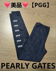 ❣️美品❣️【PGG】パーリーゲイツ レディース　裏起毛レギンス ❣️フリー