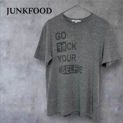 ジャンクフード/半袖Tシャツ/Go fuck yourself/グレーのサムネイル