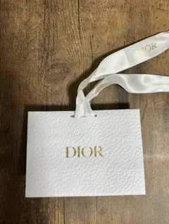 Dior ギフト包装用ショップ袋 ホワイト