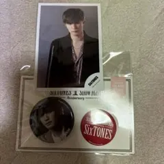 SixTONESジェシー　缶バッチ　写真