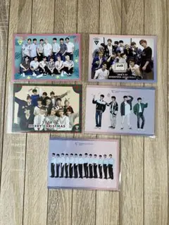 SEVENTEEN セブチ　公式ポストカード 5枚セット