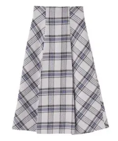 リリアンカラット オリジナルチェックミドルスカート