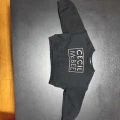 CECIL McBEE トレーナー ブラック 100