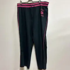 カトー トラックパンツ サイドライン ビッグサイズ 18/20W 黒 桃 綿