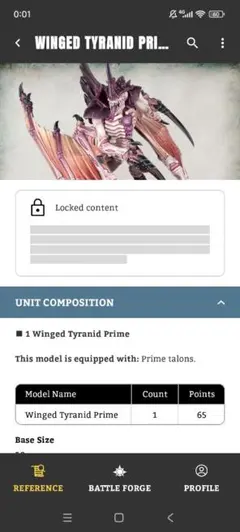 Winged Tyranid Prime 1体 ウォーハンマー40K