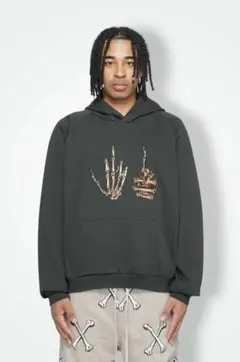 新品未使用　希少　MAYO メイヨー　刺繍　パーカー　XL 黒　定価36300円 MAYO(メイヨー) 商品ページ - BONES EMBROIDERY HOODIE / BLACK