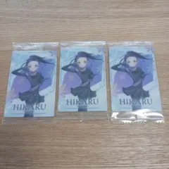 【3枚セット】メダリスト　ウエハース　ひかり