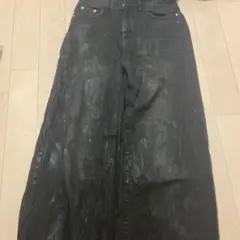 ASAPMODE 系 ブラックワイドレッグデニム XL - メルカリ