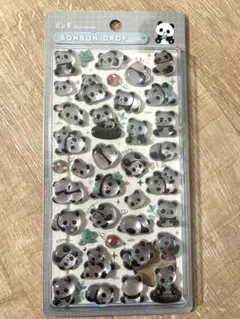 正規品　ボンボンドロップシール　アニマル　パンダ　ぱんだ　動物　どうぶつ