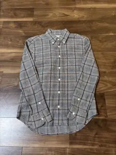 Manual Alphabet チェック柄シャツ　ボタンダウン
