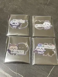 新品　ちいかわ てんしあくま トレーディングミラーステッカー