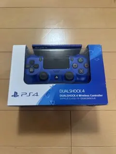 新品未開封！　PS4 純正　ワイヤレスコントローラー ウェイブ・ブルー　SONY