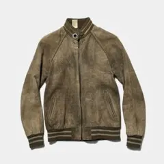 n.hoolywood Swede Leather Sport Blouson