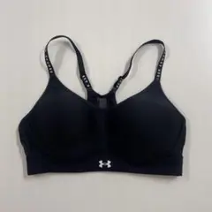 UKMサイズ UNDER ARMOUR スポーツブラ ブラック