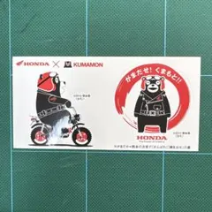 Honda くまモン コラボ ステッカー　鈴鹿8耐のサムネイル
