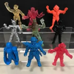 昭和レトロ　仮面ライダーBLACK　消しゴム　9体セット　当時物