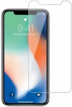 iPhone XS X 5.8インチ 液晶保護 強化ガラス フィルム