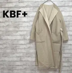 【KBF+】ケービーエフプラス　ロングコート　おしゃれ　上品♡