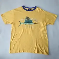 POLO SPORT usa製 カジキＴシャツ　90s リンガー　ラルフローレンのサムネイル