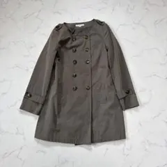 KLEIN PLUS/トレンチコート/38/ブラウン/綺麗め/コットン/訳あり
