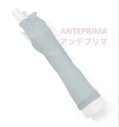 【新作】アンテプリマ　フィオーリモチーフ付きフィンガーレスグローブ　ライトブルーのサムネイル