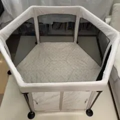 モロッカンベージュ ポータブルベビーサークル　日本育児