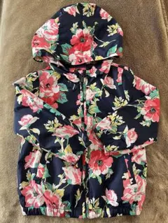 GAP ウインドブレーカー　100センチ　花柄　女の子　花粉症対策