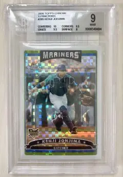 2006 Topps Chrome 城島健司 BGS 9 MINT –マリナーズ