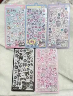 店舗購入品クーリア 正規品ボンボンドロップシール 5枚セット