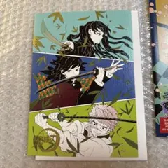 鬼滅の刃 箔押しイラストカードコレクション　無一郎・義勇・実弥