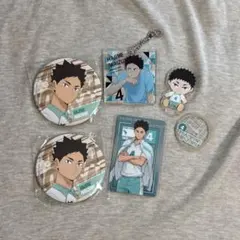 ハイキュー‼︎ 岩泉一　缶バッジ　カード