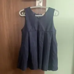 petit main ネイビー ワンピース 80