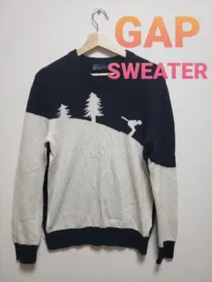 【GAP】ニットセーター　ウィンター柄
