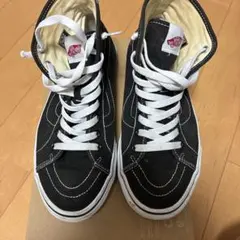 VANS ブラック ハイカットスニーカー