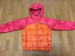 THE NORTH FACE ダウンジャケット ピンク・オレンジM
