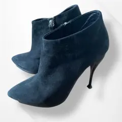 GIUSEPPE ZANOTTI ジュゼッペザノッティ スエード ブーティ 黒のサムネイル