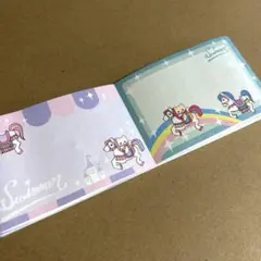 SWIMMER メモ帳 メリーゴーランド ゆめかわ★ロールメモ