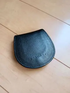 BVLGARI ブラックレザー コインケース