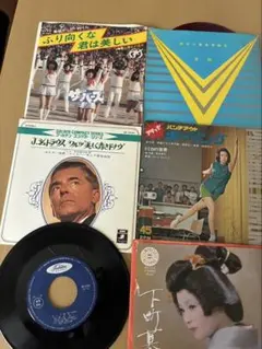 昭和歌謡 7インチレコード 5枚セット