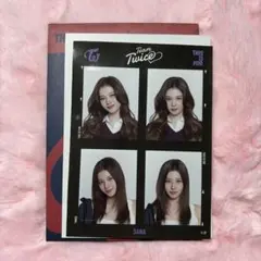 TWICE Team Twice サナ 証明写真ステッカー