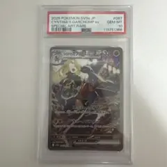 ポケモンカードゲーム シロナのガブリアスex SAR 【PSA10】