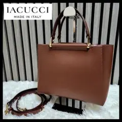 【極美品】イアクッチ イタリア製 2WAY ハンドバッグ ショルダーバッグのサムネイル