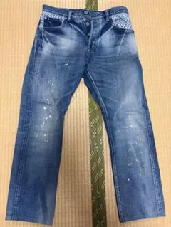 SWAGGER ペンキダメージ加工デニムのサムネイル