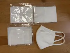 美品　ガーゼマスク　ユニクロ　エアリズム　マスク　　4枚セット