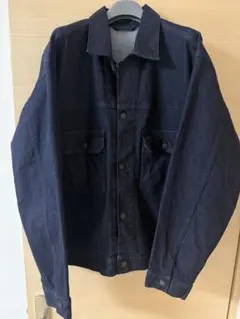 ユニクロ　デニムジャケット　ダークブルーXLサイズ