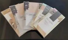 ATSUGI THE LEG BAR M-L 5点セット　ベージュ　ブラック